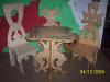 ORADEA scaun Spiritul focului;scaun ange;masa delfin